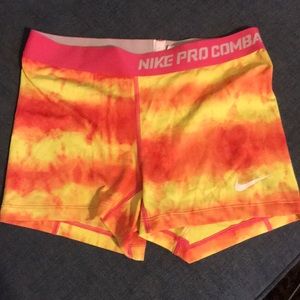 Nike Pro Dri Fit Compression Shorts Sz M